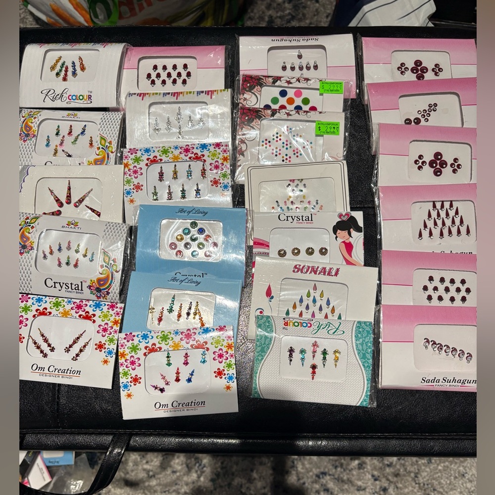 Assorted Bindi Faces Sticker Collection. - image 1